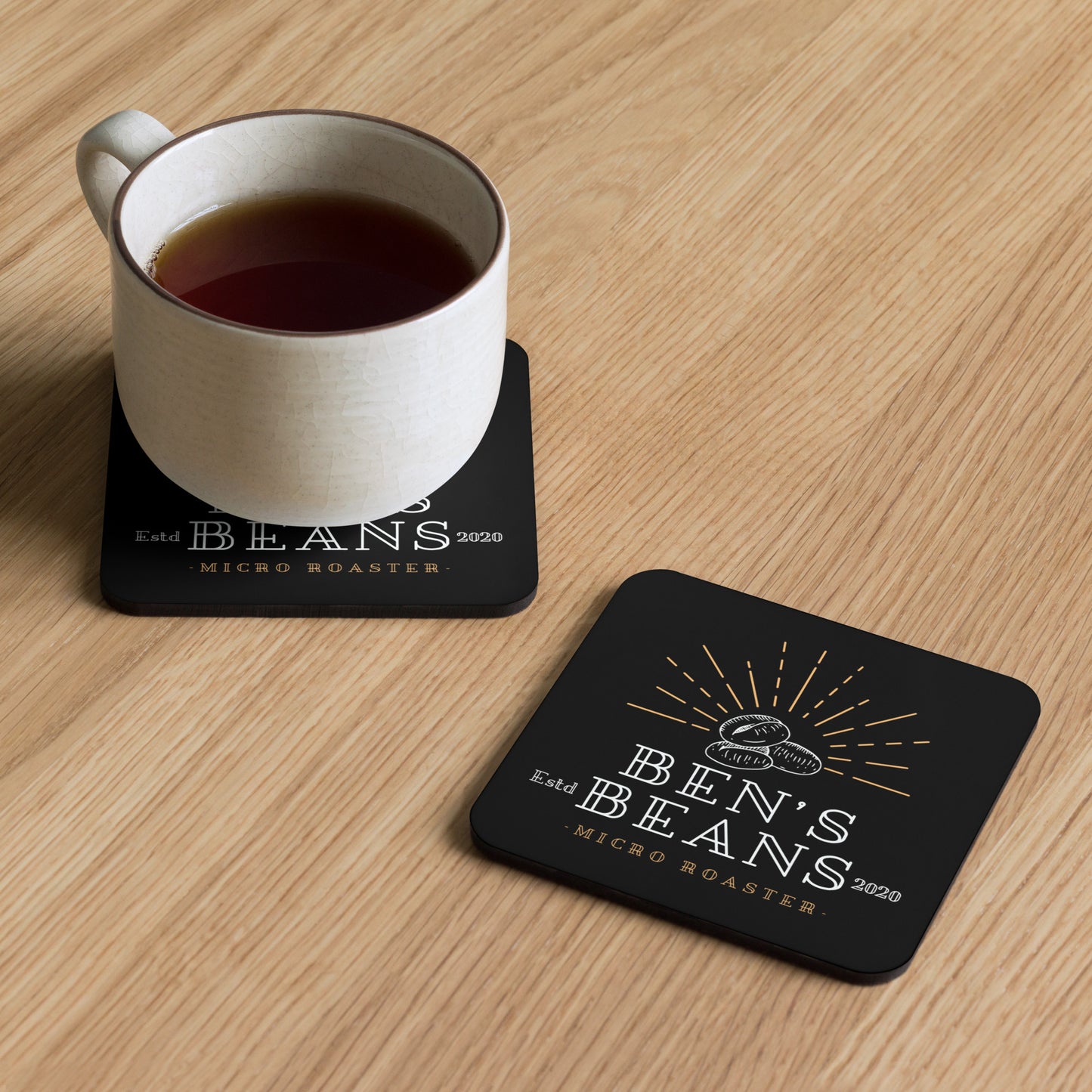 Ben's Beans Coaster